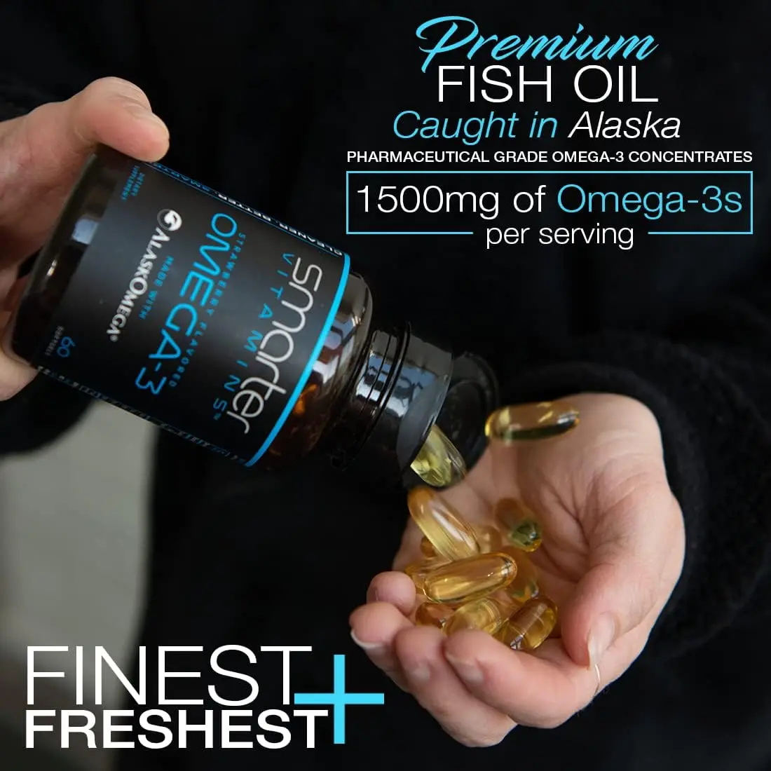Smarter Vitamins Omega 3 Fish Softgel